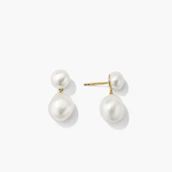Bold Pearl Drop Earrings