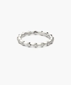 Charlotte Crest Stacker Ring