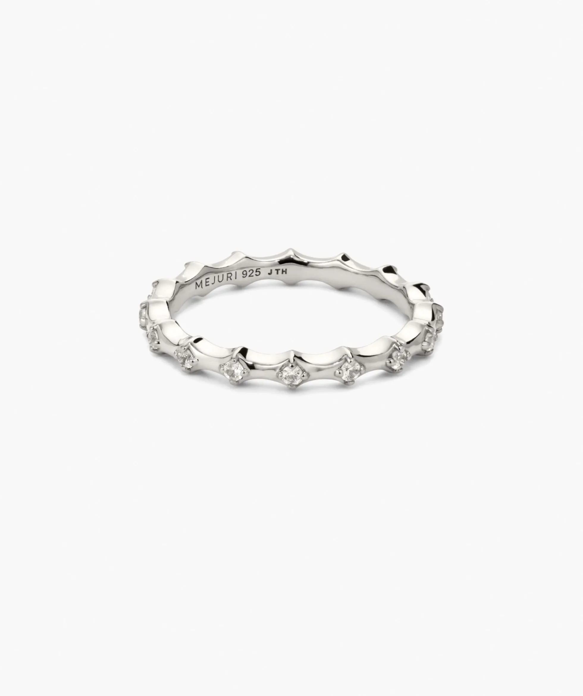 Charlotte Crest Stacker Ring