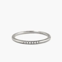 Diamonds Line Ring