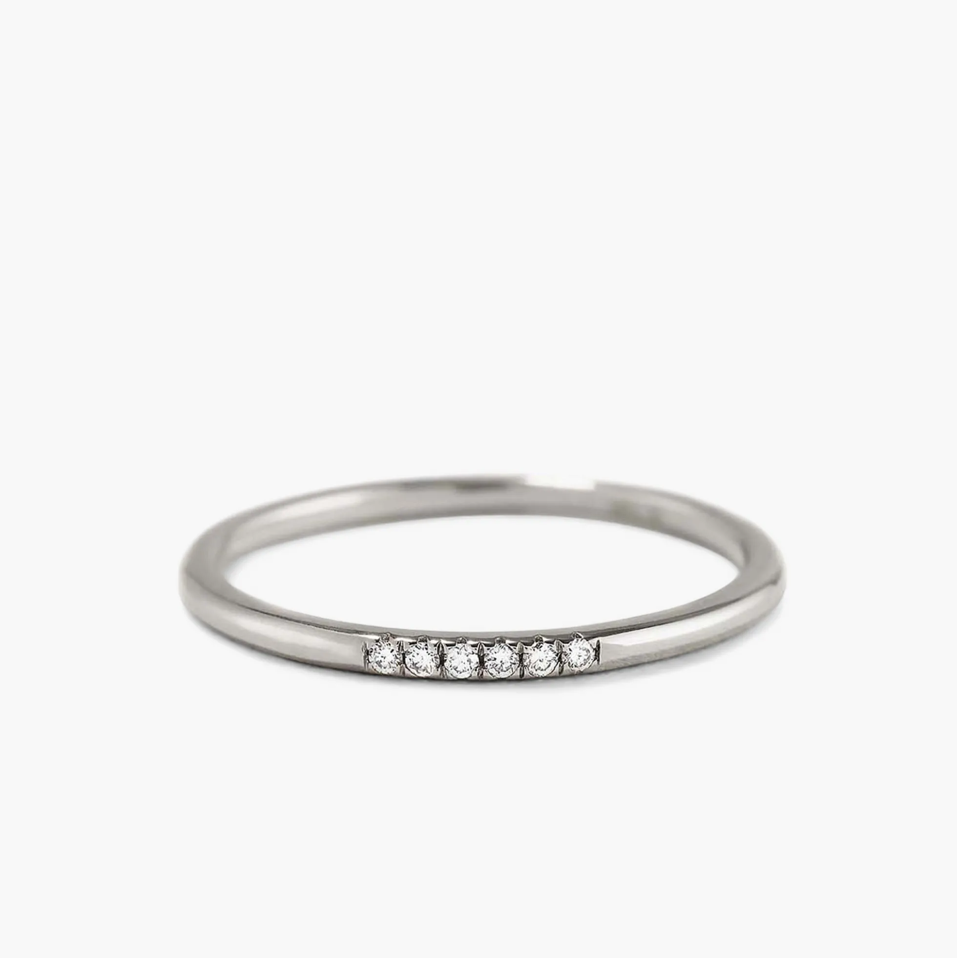 Diamonds Line Ring