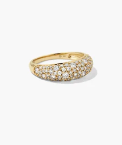 Dôme Pavé Lab Grown Diamond Ring