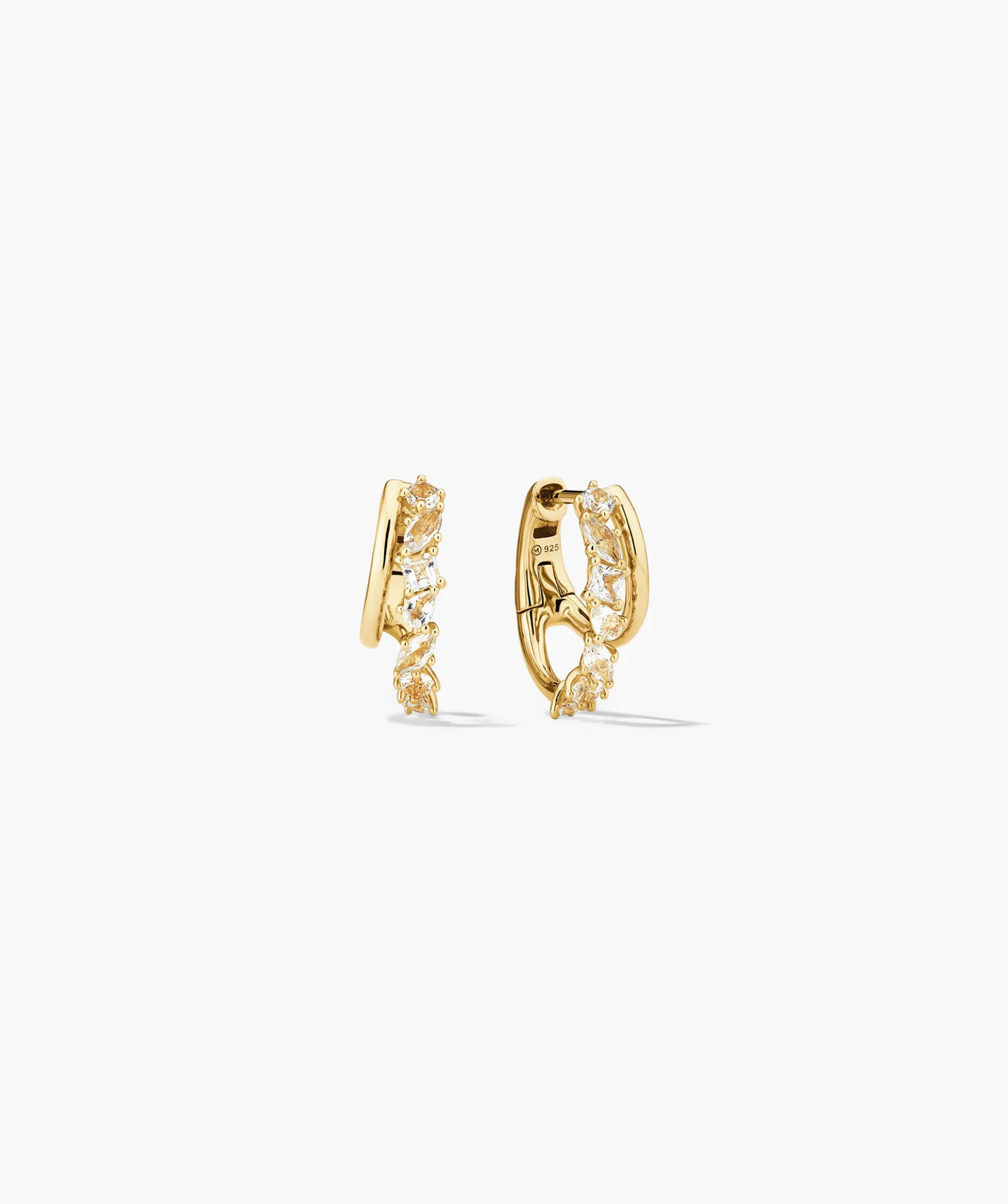 Ella Double Hoop