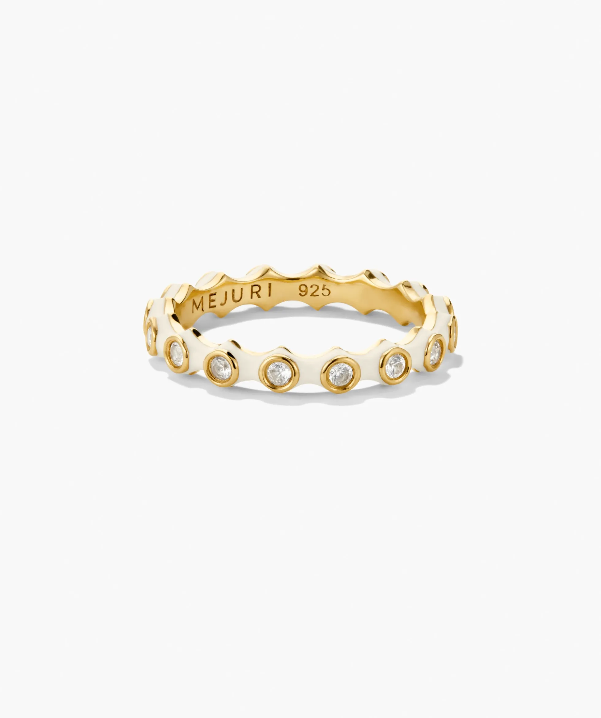 Enamel Charlotte Stacker Ring