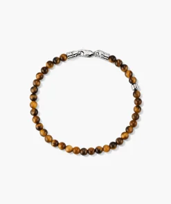 4mm Gemstone Beaded Bracelet