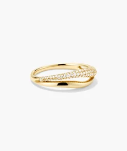 Open Dôme Pavé Ring