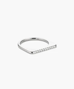 Pavé Puzzle Stacking Ring