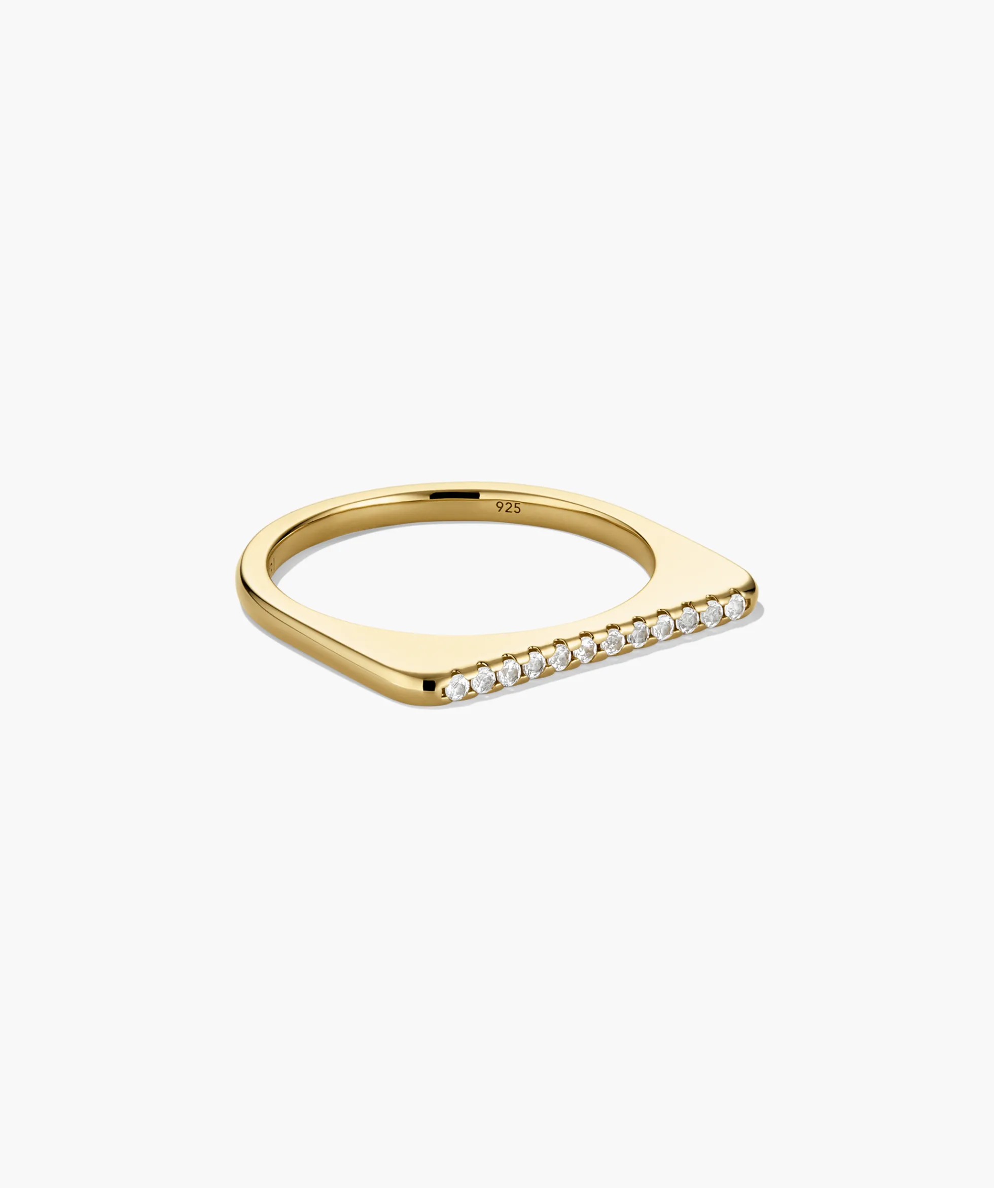 Pavé Puzzle Stacking Ring