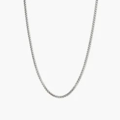 Round Box Chain Necklace