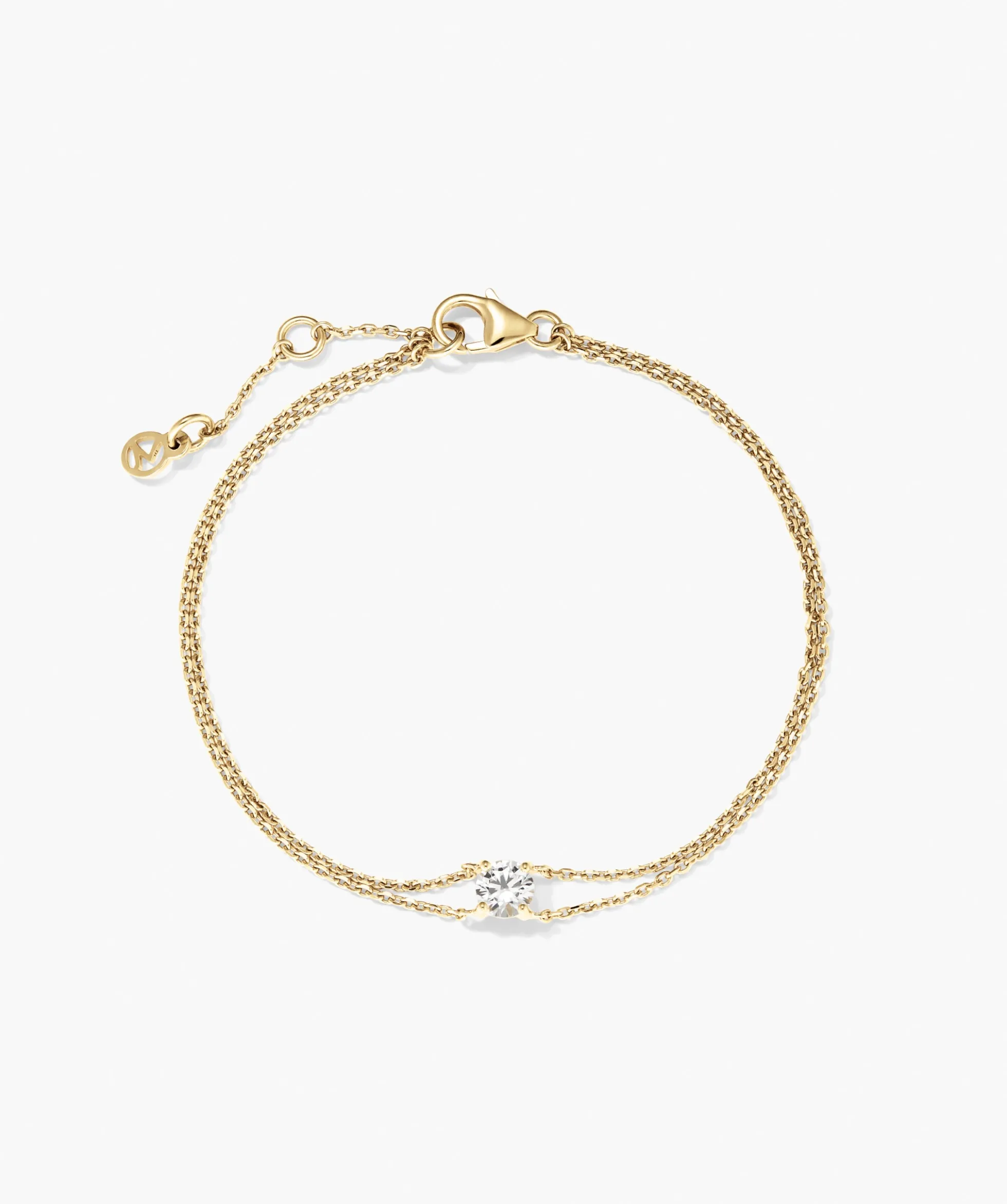Round Lab Grown Sapphire Bracelet