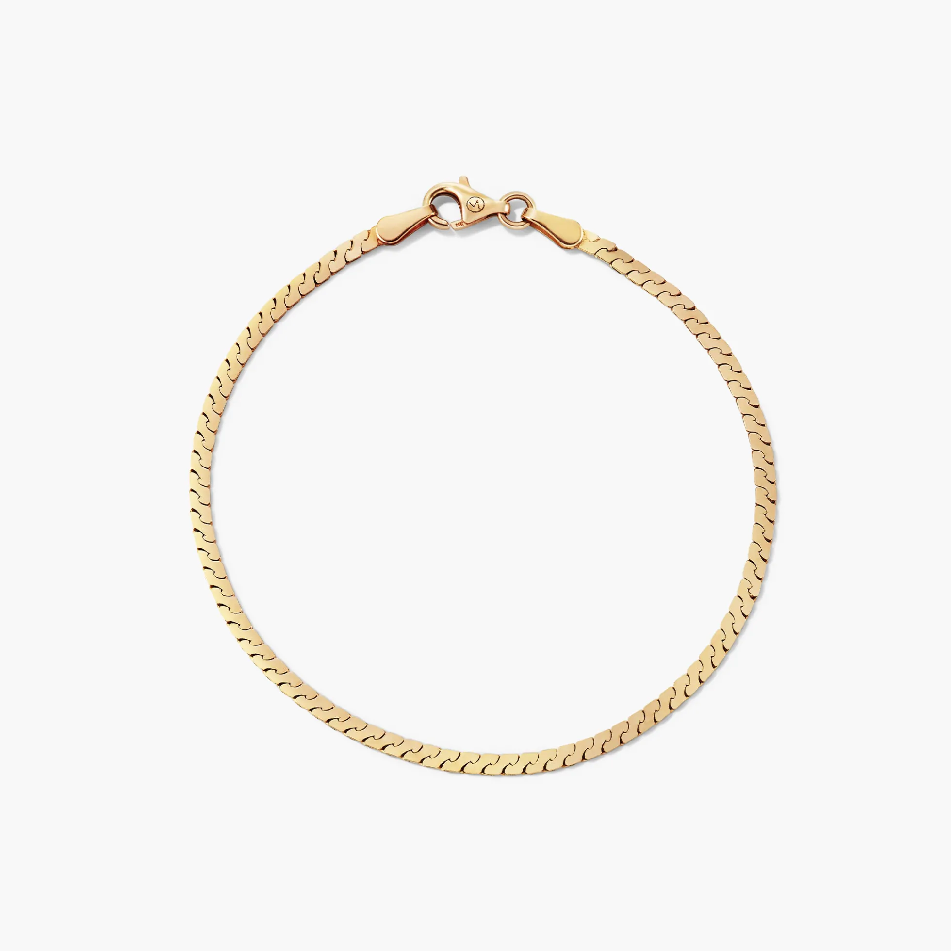 Serpentine Chain Bracelet