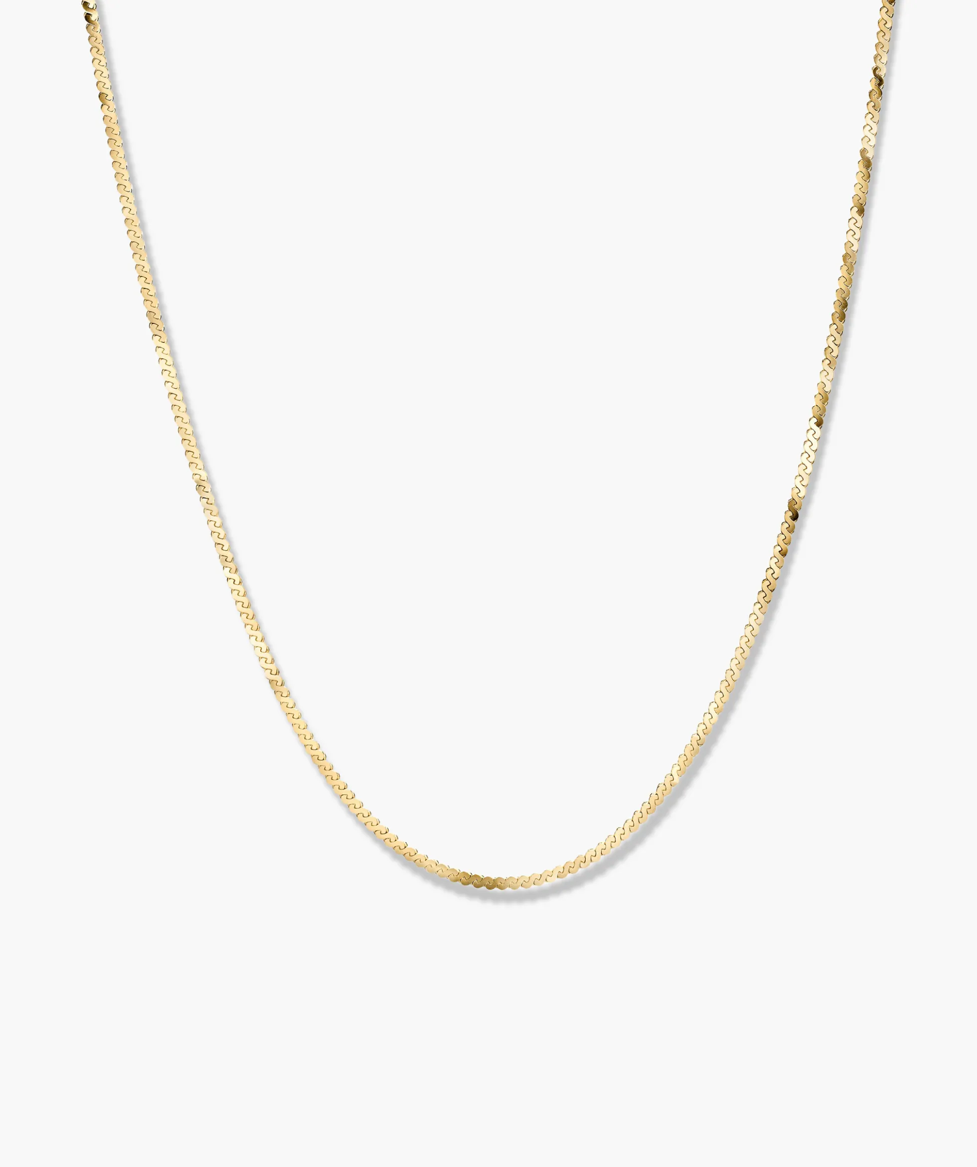 Serpentine Chain Necklace
