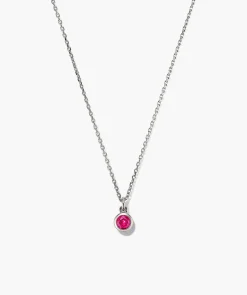 Sia Birthstone Pendant Necklace