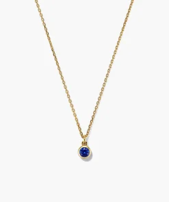 Sia Birthstone Pendant Necklace