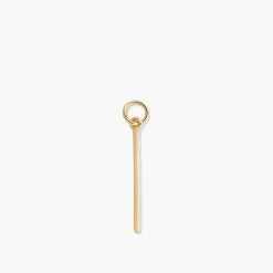 Single Bar Hoop Charm