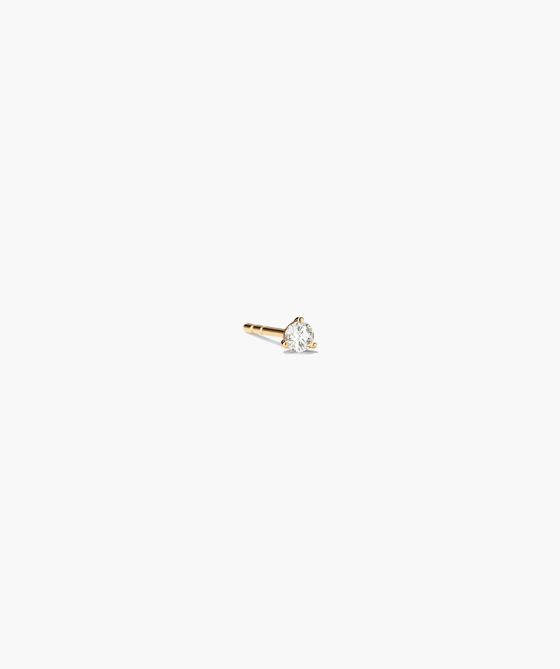 Single Diamond Mini Stud