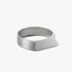 Slim Rectangular Signet Ring