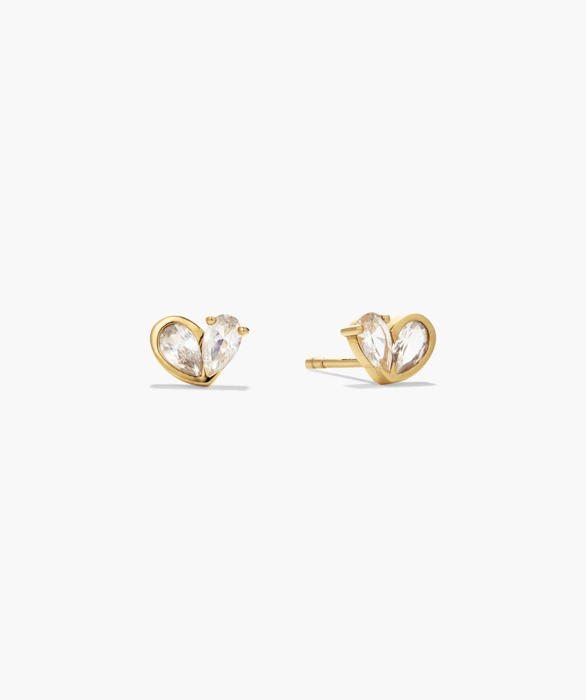 Two of Hearts Studs